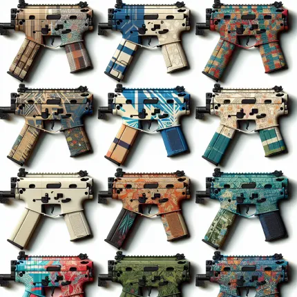 все скины на mp9