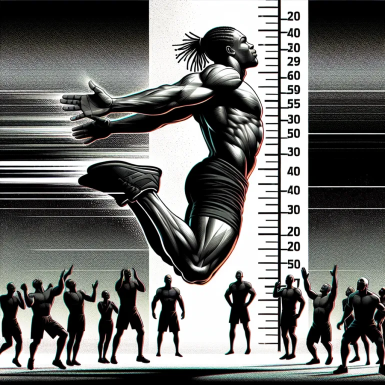 Самый высокий вертикальный прыжок в мире